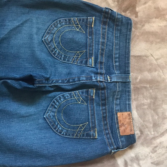True religion jeans in ok condition . - Picture 3 of 5